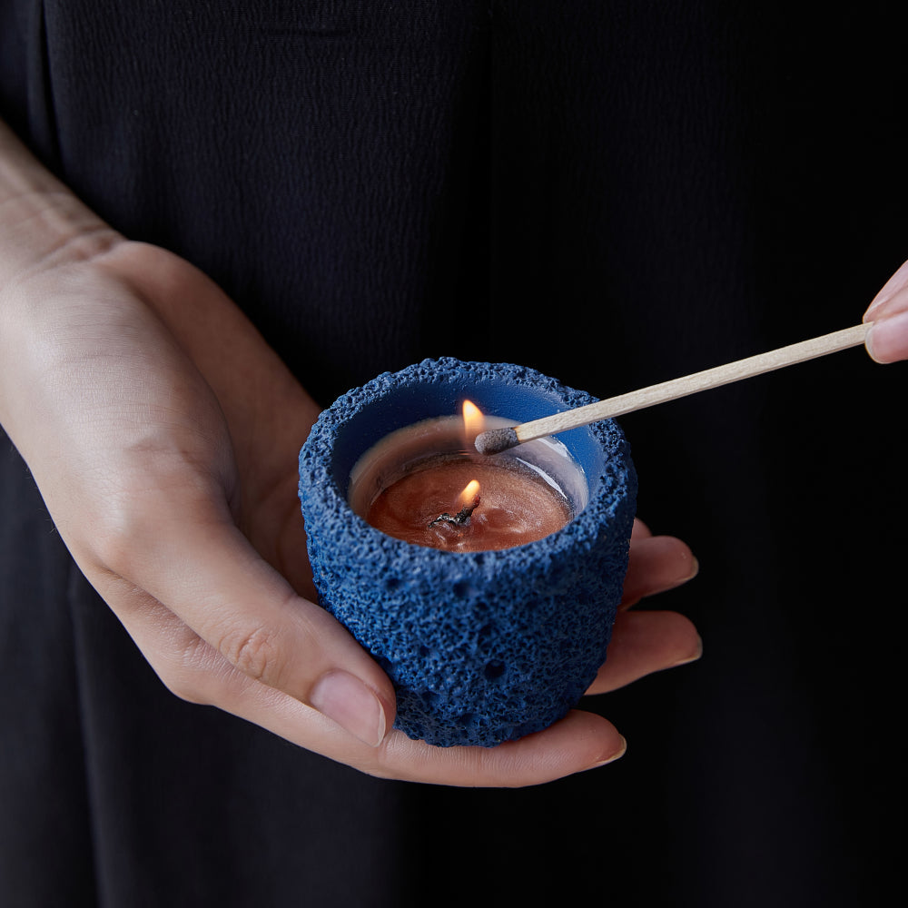 Flowing Sand Style Sparkling Powder Candle